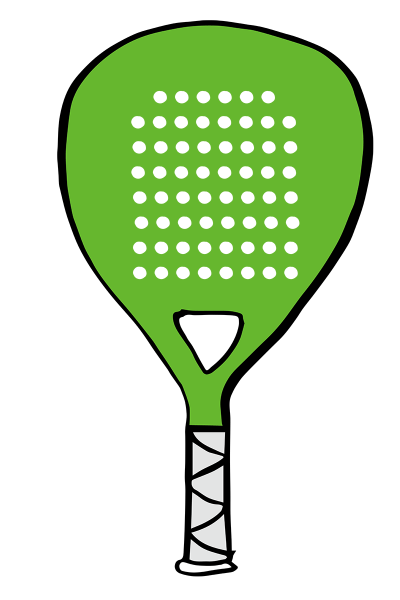 teardrop padel racket